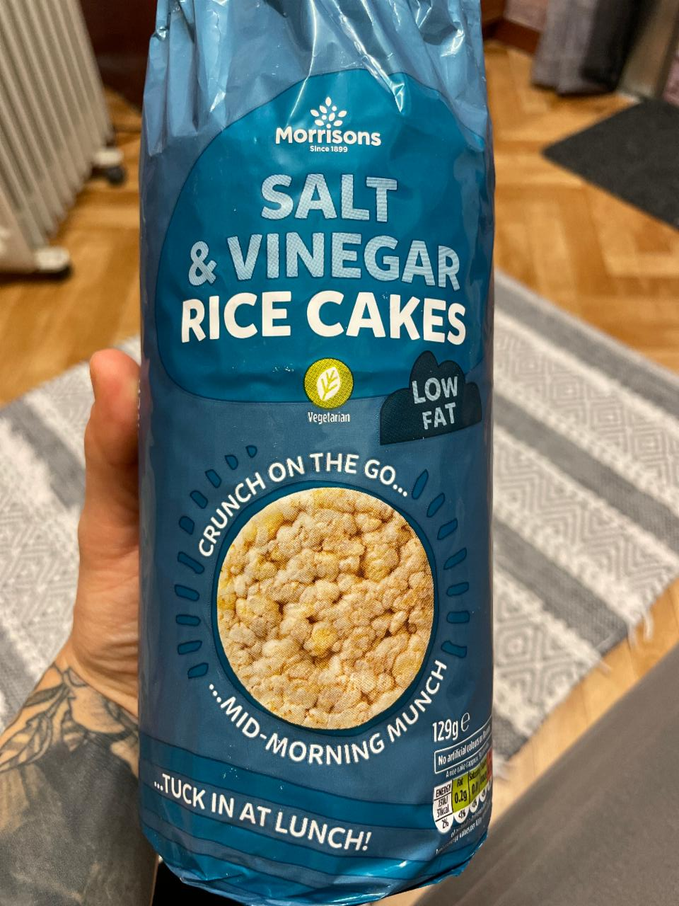 Fotografie - Salt & Vinegar Rice cakes Morrisons