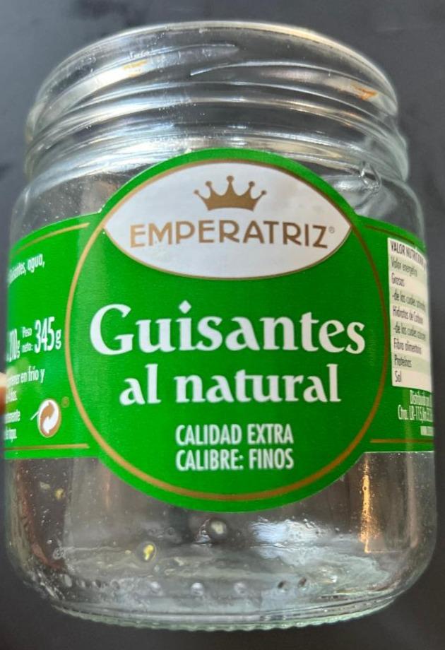 Fotografie - Guisantes al natural Emperatriz