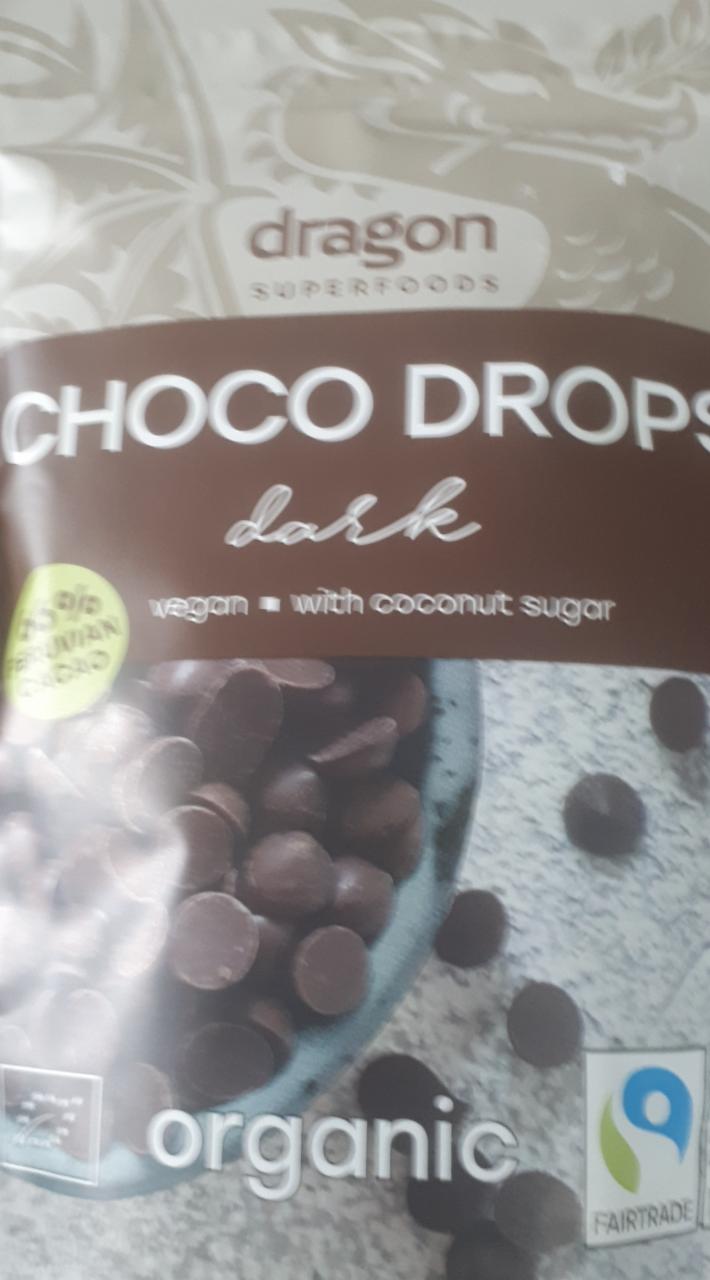 Fotografie - choco drops dark 66%