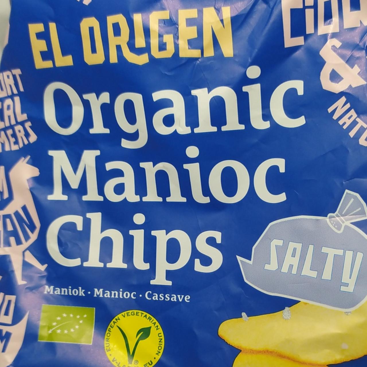 Fotografie - Organic Manioc Chips Salty El Origen
