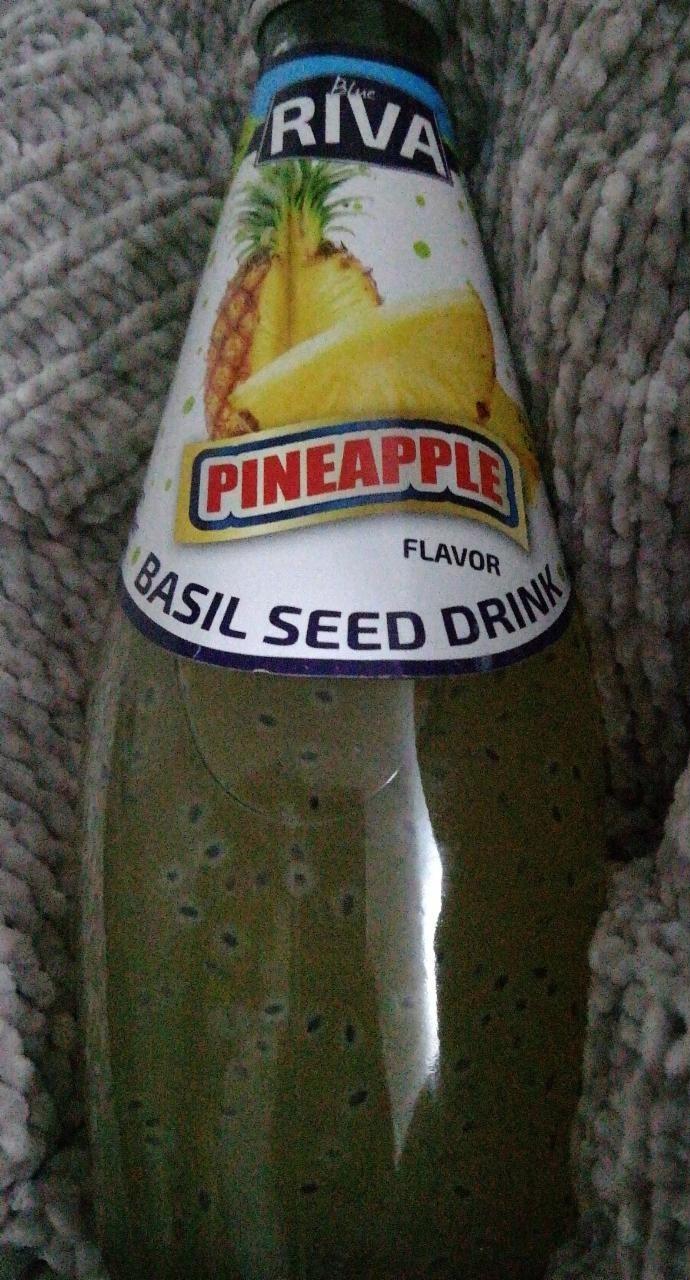 Fotografie - Pineapple Flavor Basil Seed Drink Riva