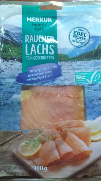 Fotografie - merkur räucher lachs