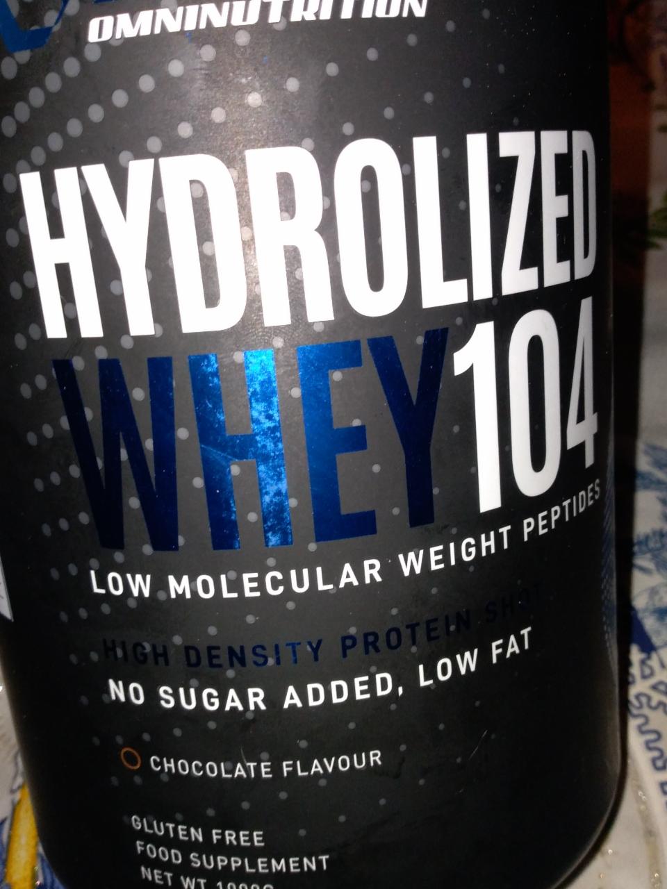 Fotografie - Hydrolyzed Whey 104 Chocolate