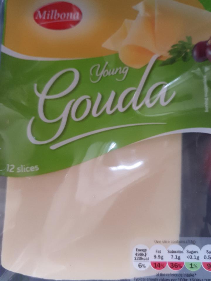 Fotografie - young gouda slices milbona