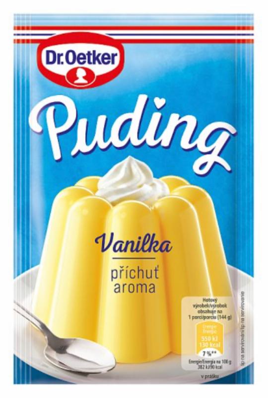 Fotografie - Puding Dr. Oetker vanilka (prášok)