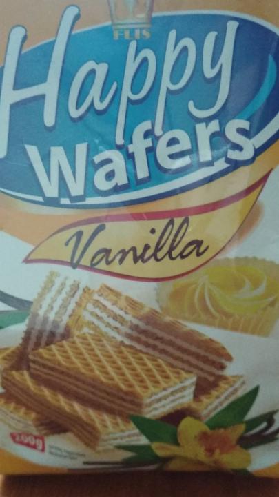 Fotografie - Happy Vafers Vanilla oplatky plnene kremom vanilkove