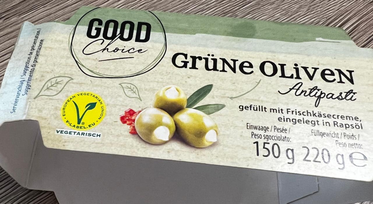 Fotografie - Grüne Oliven Antipasti Good Choice