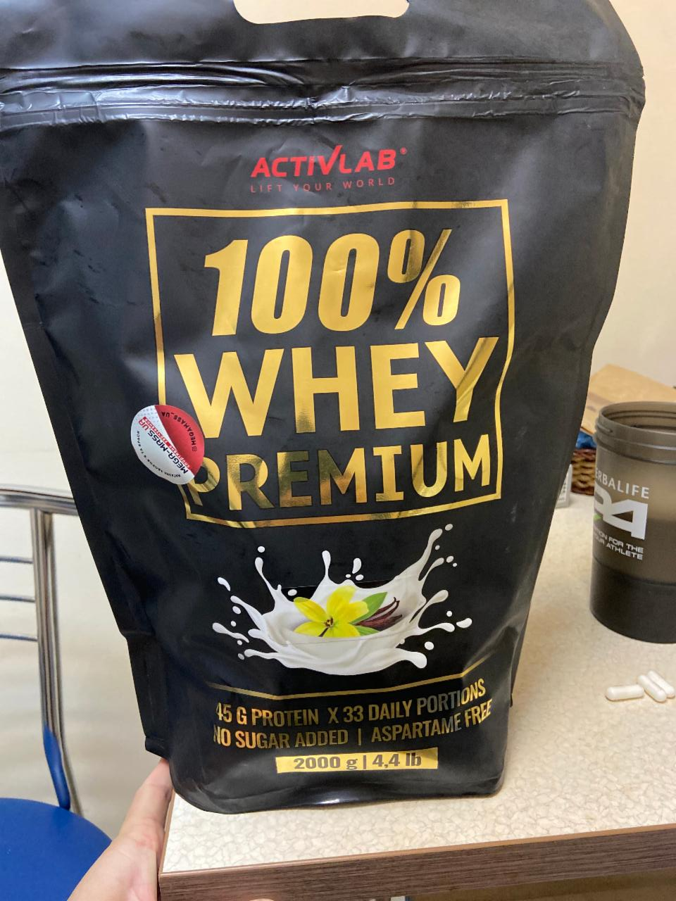 Fotografie - 100% Whey Premium Vanilla ActivLab