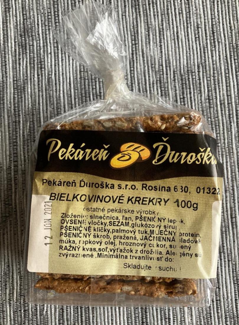 Fotografie - Bielkovinové krekry Duroška