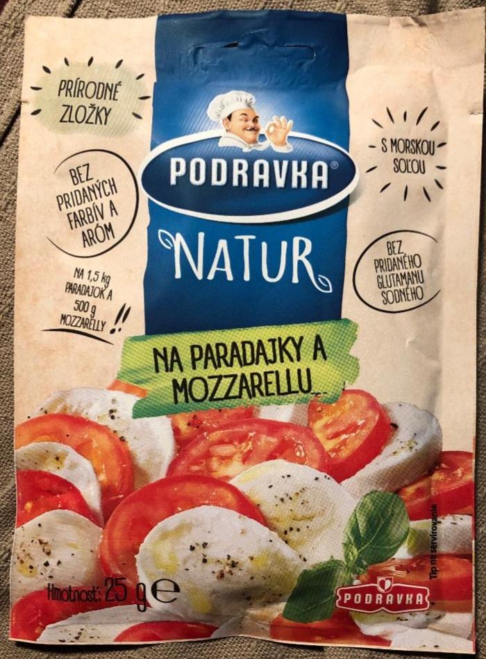 Fotografie - Podravka natur na paradajky a mozzarellu