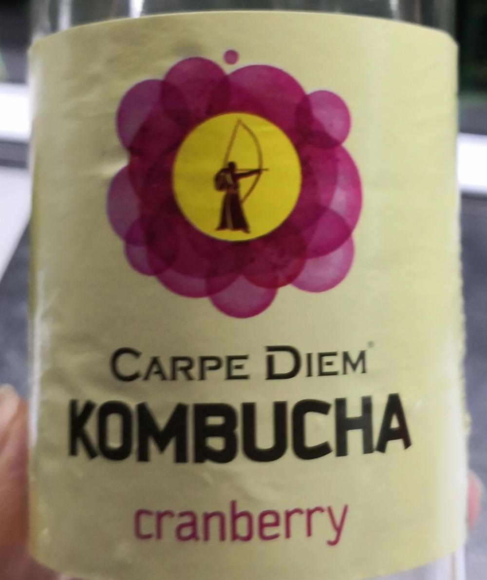 Fotografie - Kombucha cranberry Carpe Diem