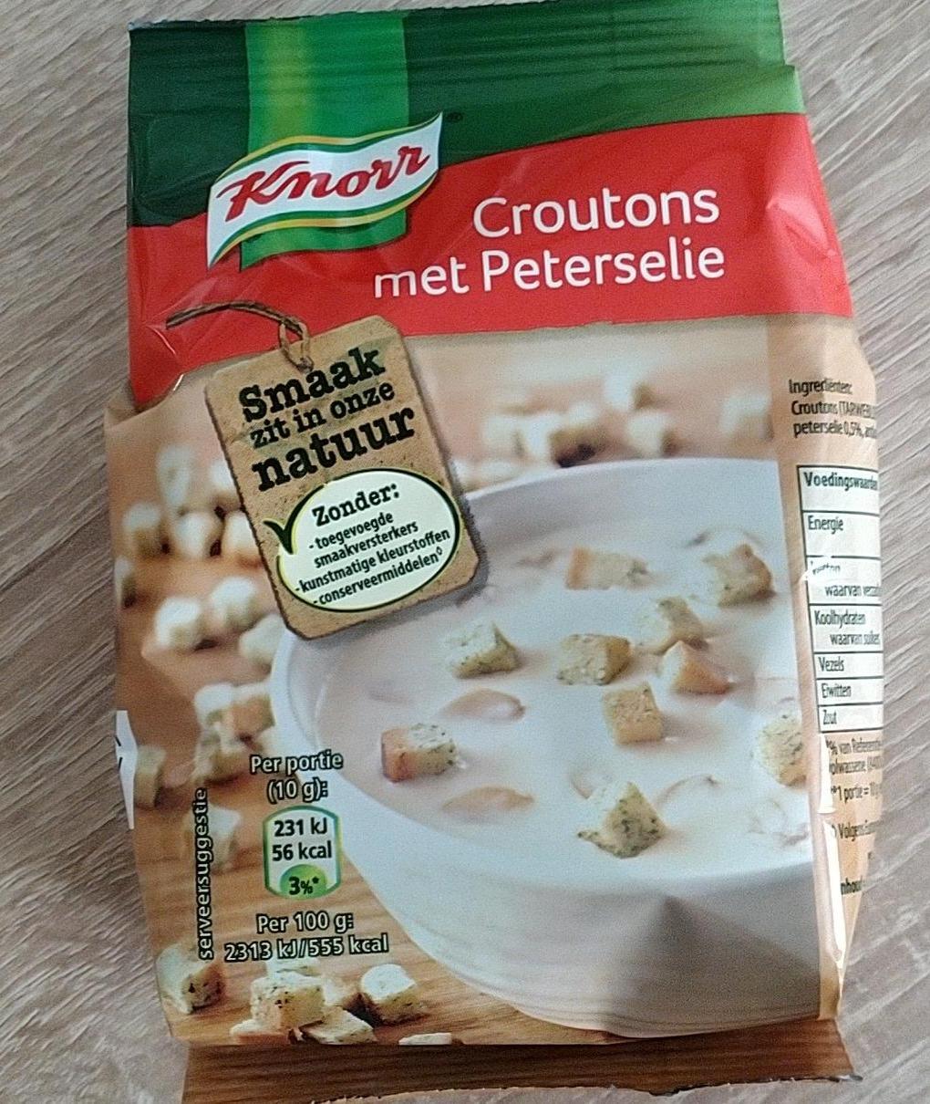 Fotografie - Croutons met Peterselie Knorr