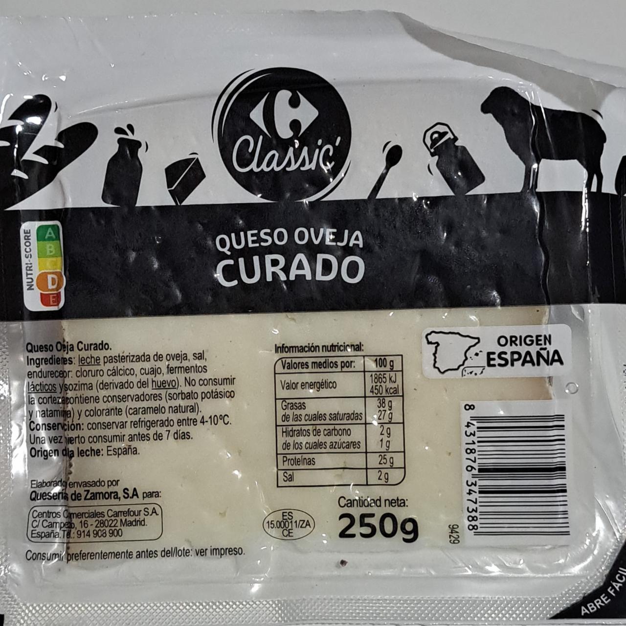 Fotografie - Queso oveja curado C Classic