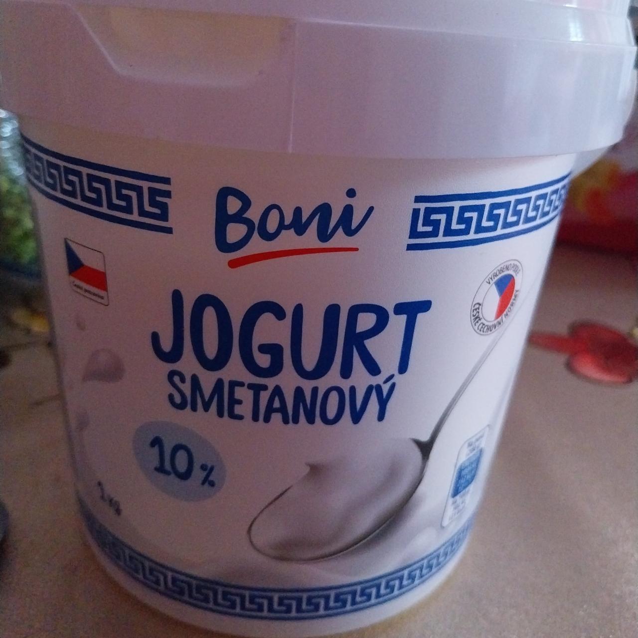 Fotografie - Smotanový jogurt Boni 10% tuku