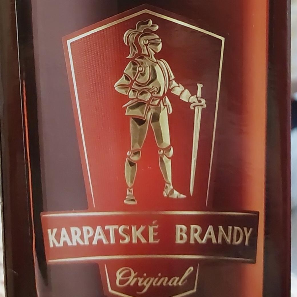 Fotografie - Karpatské Brandy original 36%