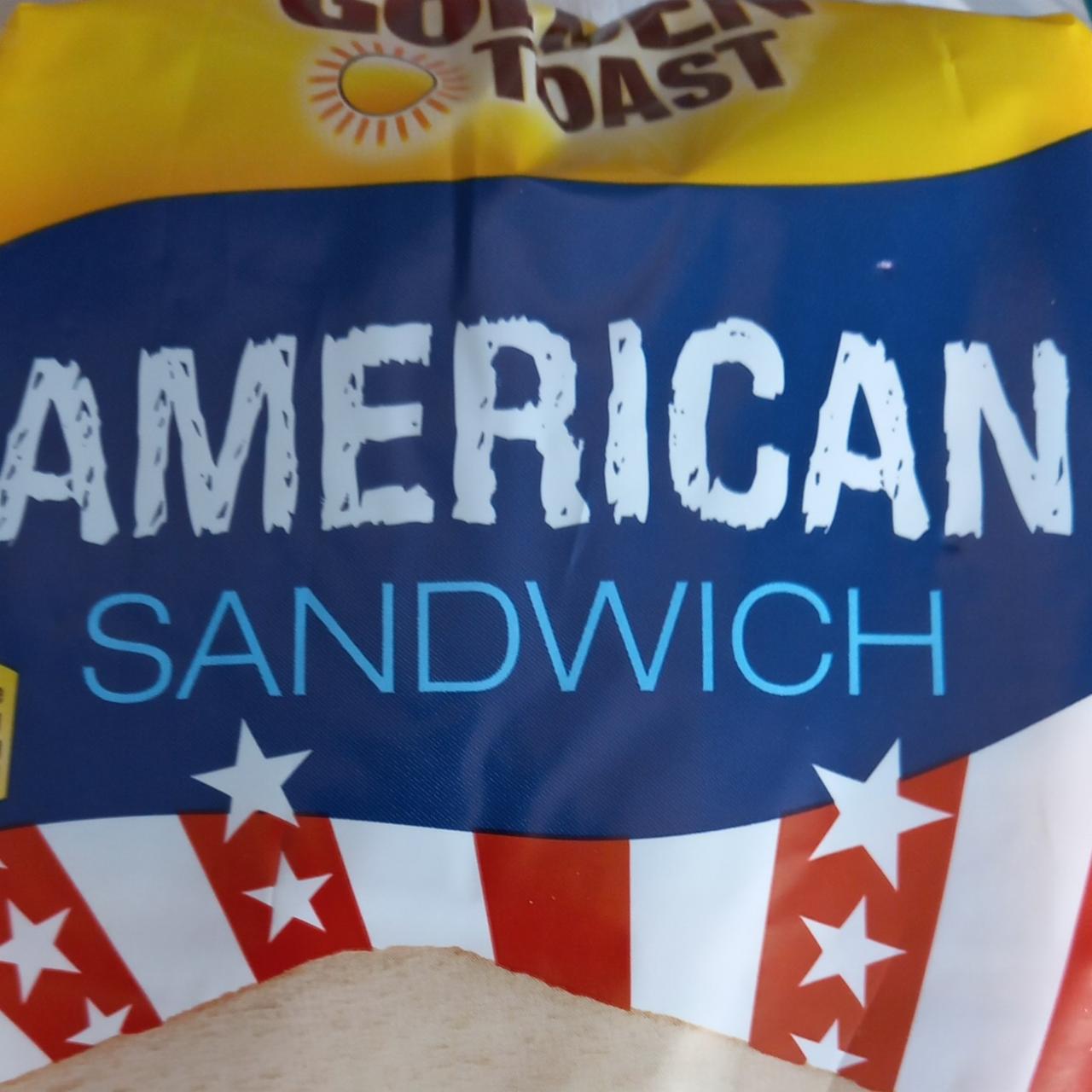 Fotografie - American sandwich Golden Toast