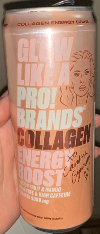 Fotografie - Collagen Energy Boost Passion Fruit & Mango Pro!brands