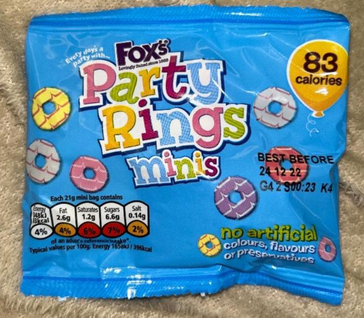 Fotografie - Party rings minis