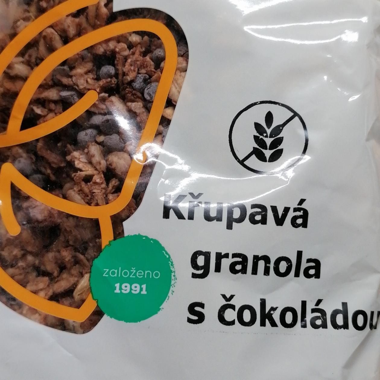 Fotografie - Křupavá granola s čokoládou Natural Jihlava