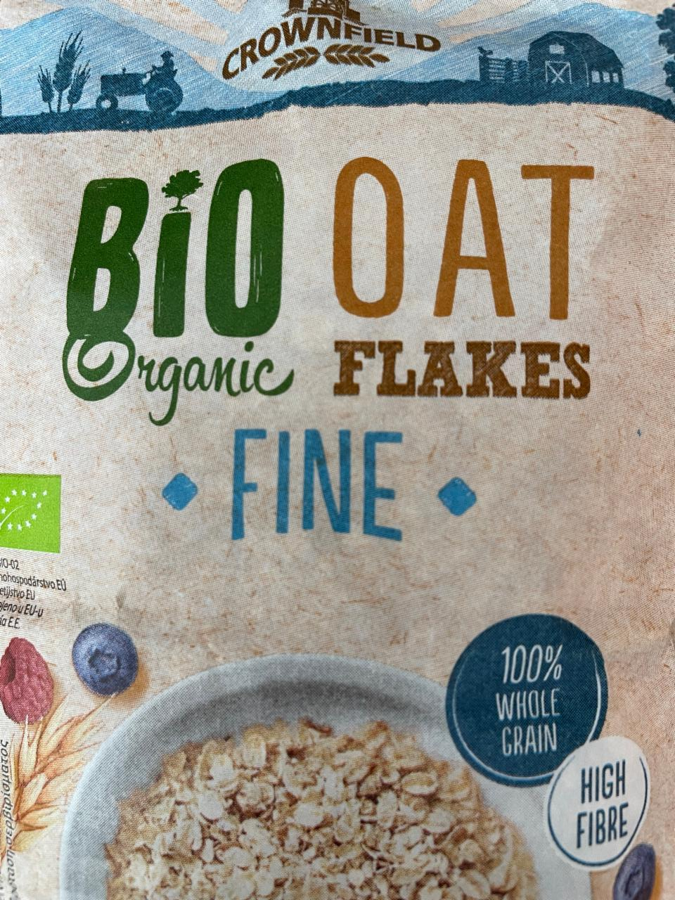 Fotografie - Oat Flakes Fine Bio Organic Crownfield