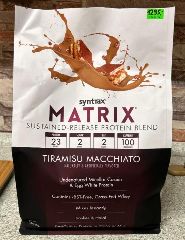 Fotografie - Matrix Tiramisu macchiato Syntrax