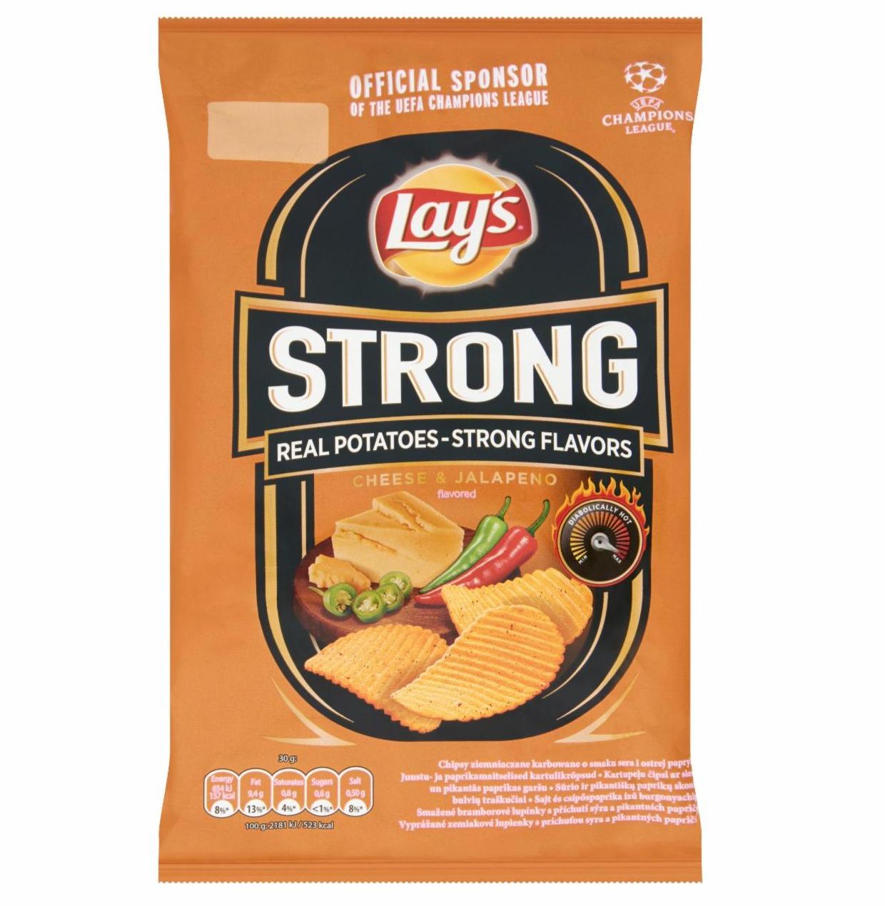 Fotografie - Lays Strong Cheese & Jalapeno