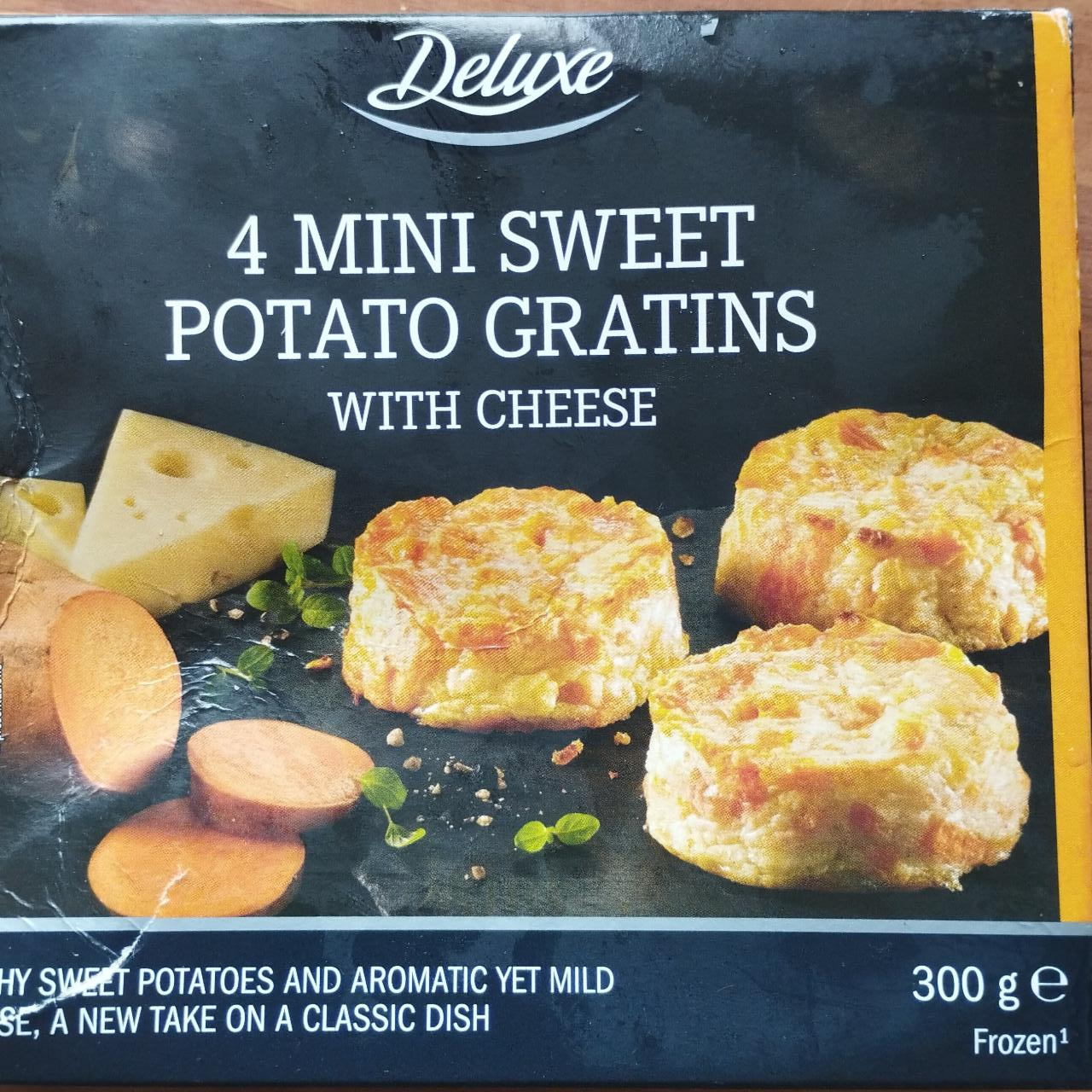 Fotografie - 4 Mini Sweet Potato Gratins with cheese Deluxe