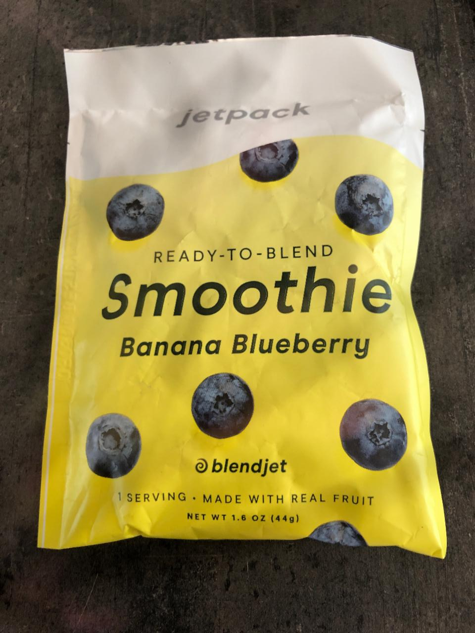 Fotografie - Jetpack Smoothie Banana Blueberry BLENDJET