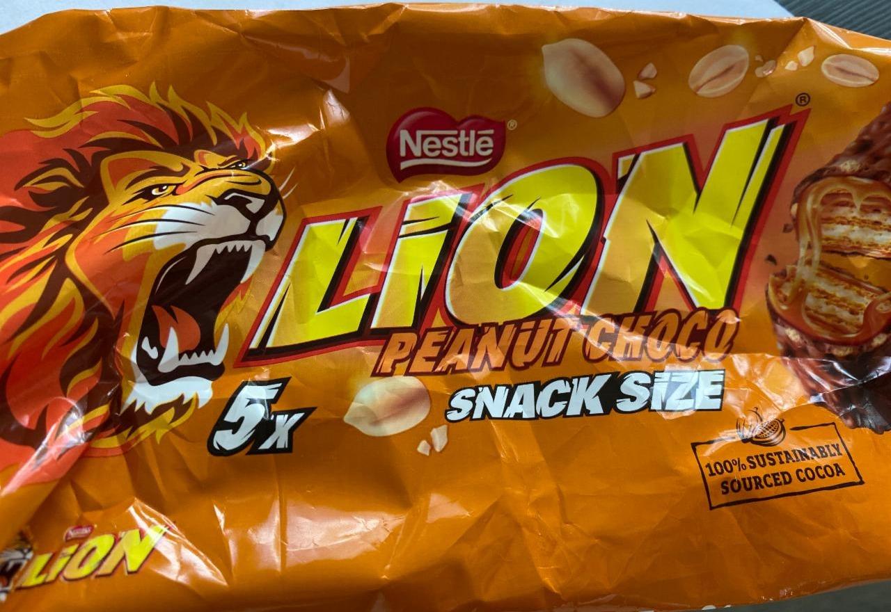 Fotografie - Lion Peanut Choco Snack Size Nestlé