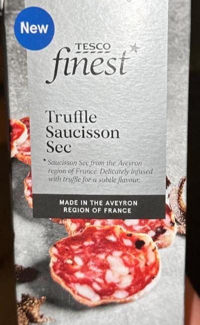 Fotografie - Truffle Saucisson Sec Tesco finest