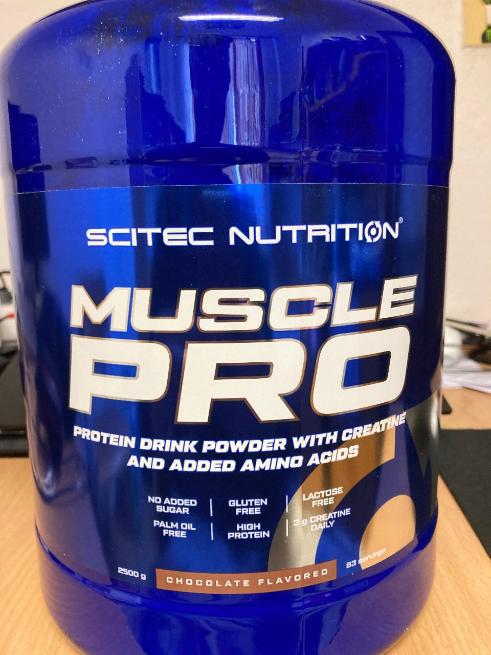 Fotografie - Muscle Pro Chocolate Scitec Nutrition