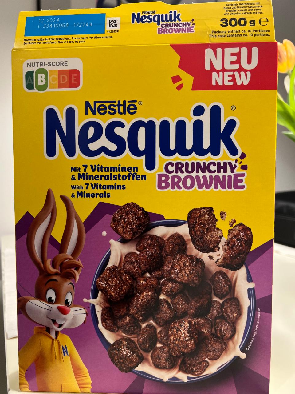 Fotografie - Nesquik Crunchy Brownie Nestlé