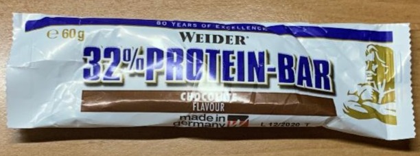 Fotografie - Weider protein bar chocolate 32%