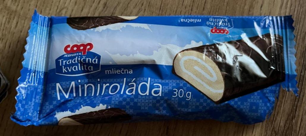 Fotografie - Miniroláda mliečna Coop Tradičná kvalita