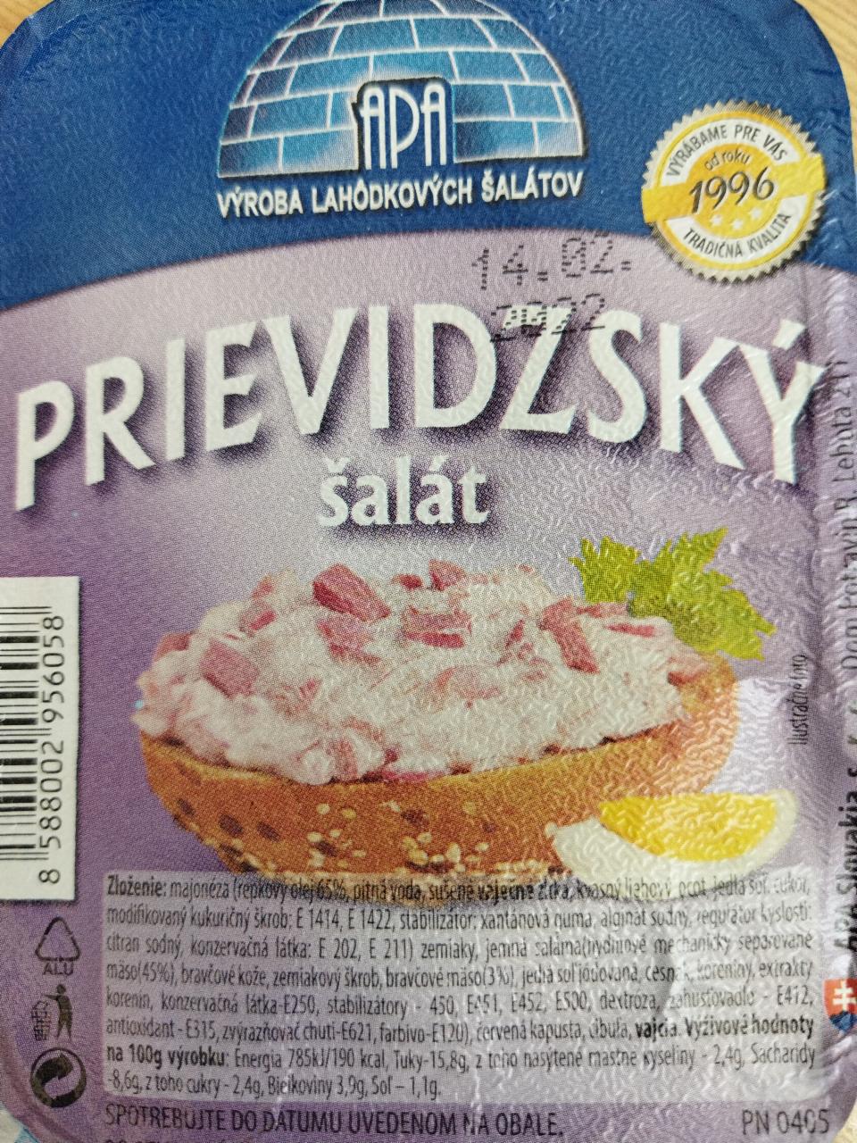 Fotografie - APA Prievidzský šalát