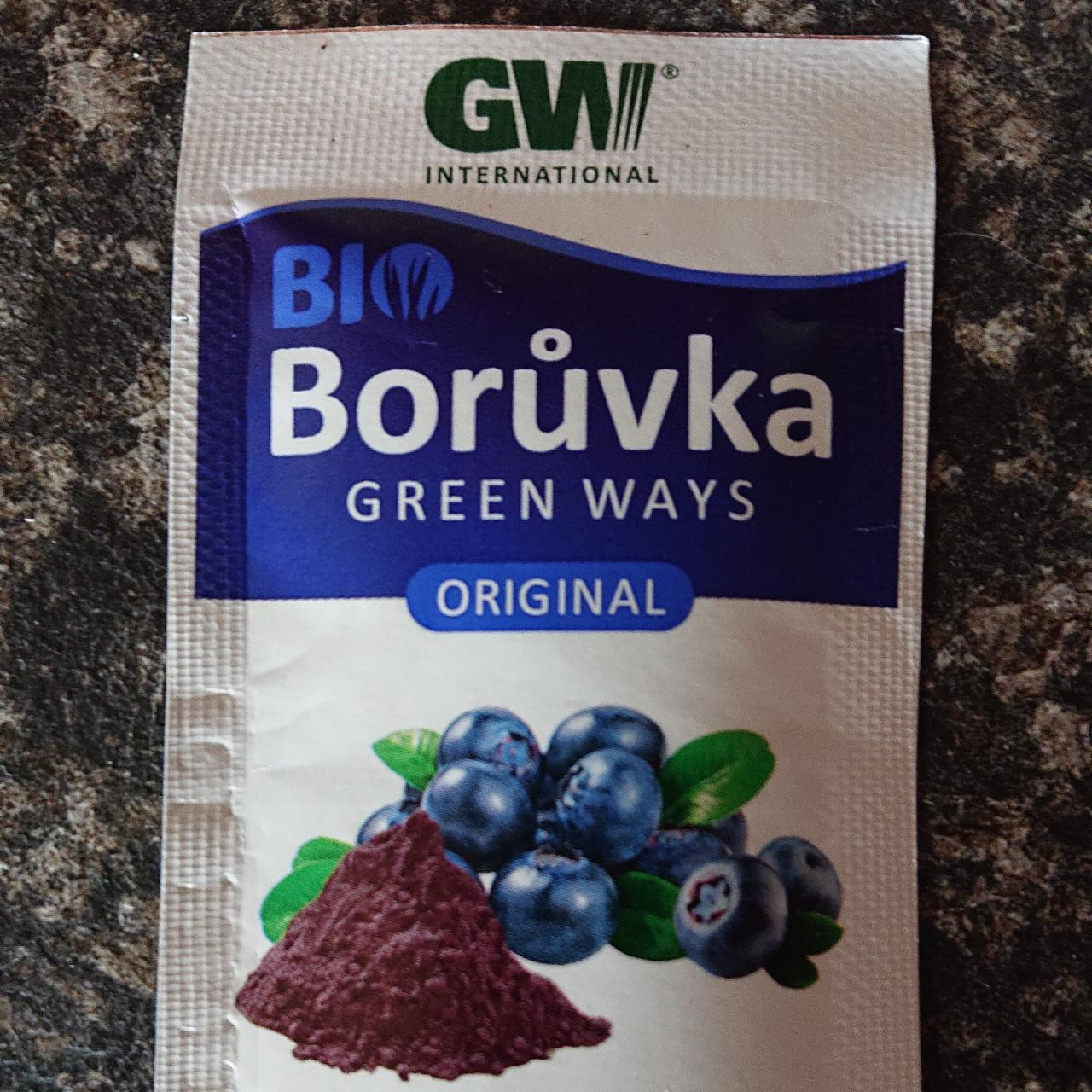 Fotografie - Bio Borůvka Green Ways GW international