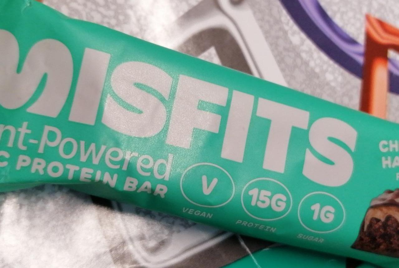 Fotografie - Plant Based Chocolate Hazelnut Protein Bar Misfits