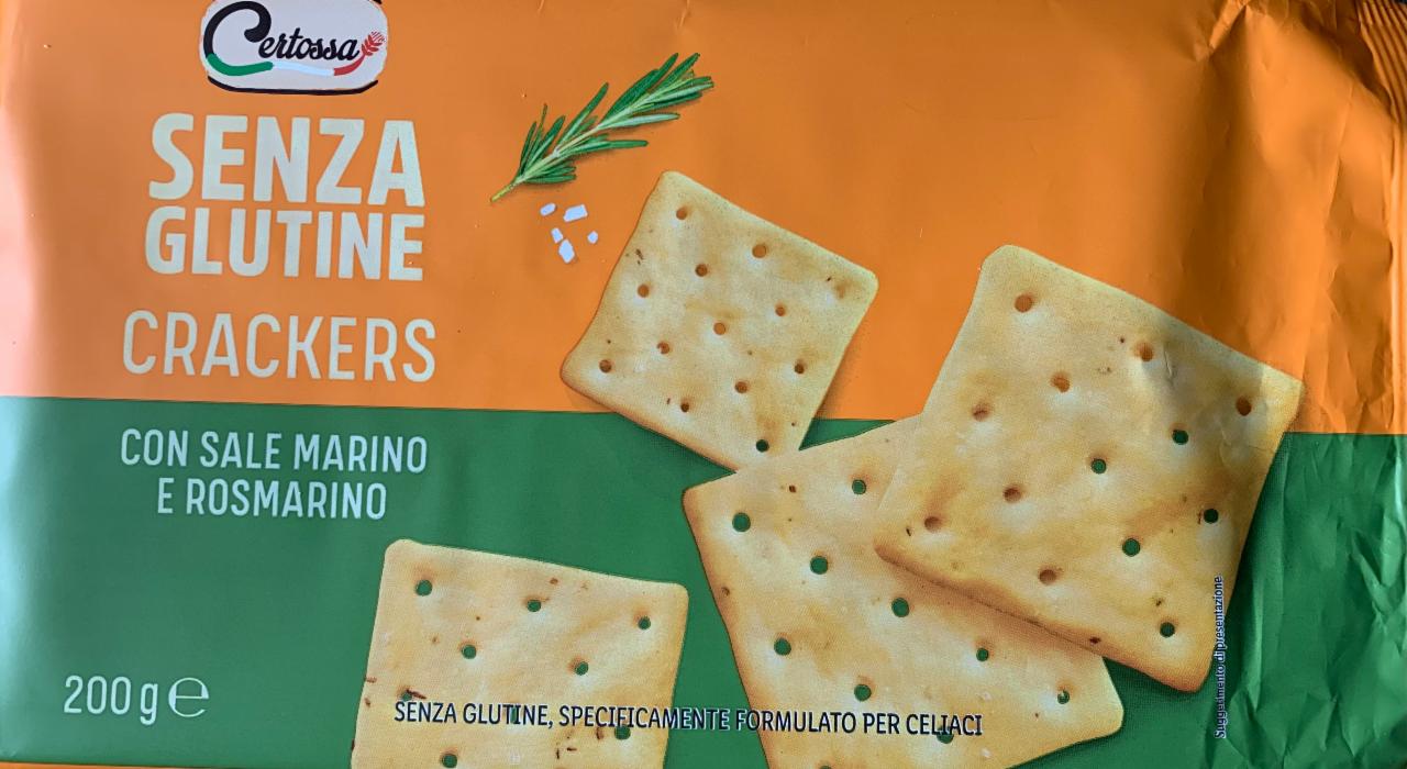 Fotografie - Senza Glutine Crackers s morskou soľou a rozmarínom