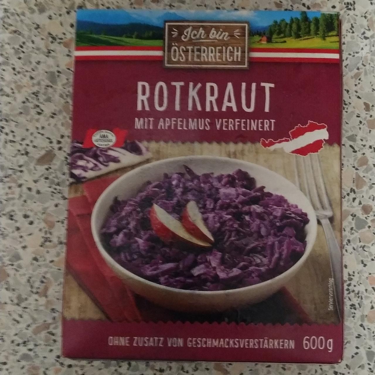 Fotografie - Rotkraut mit apfelmus verfeinert Ich bin Österreich