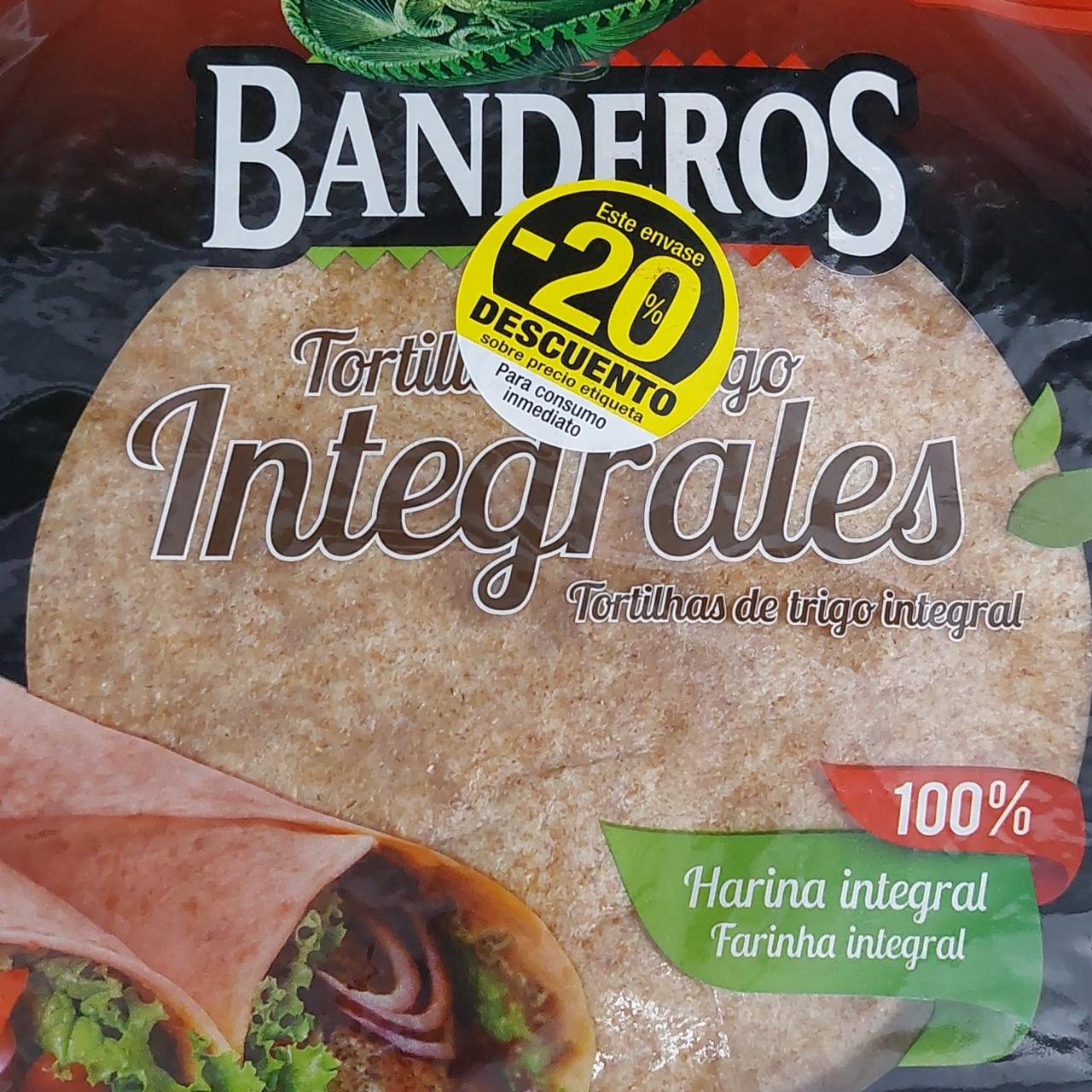 Fotografie - Tortillas de trigo integral Banderos