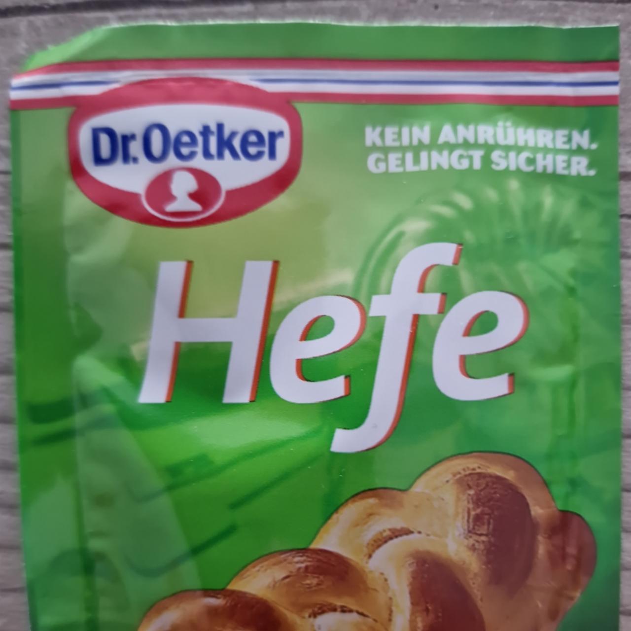 Fotografie - Hefe Dr.Oetker