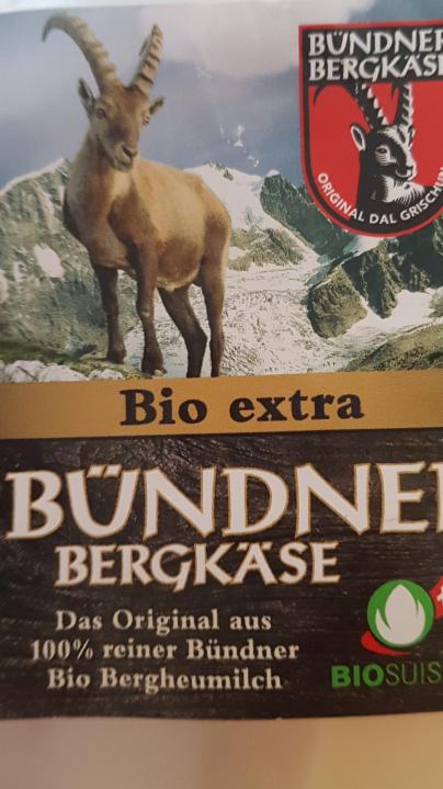 Fotografie - Bündner Bergkäse Bio extra