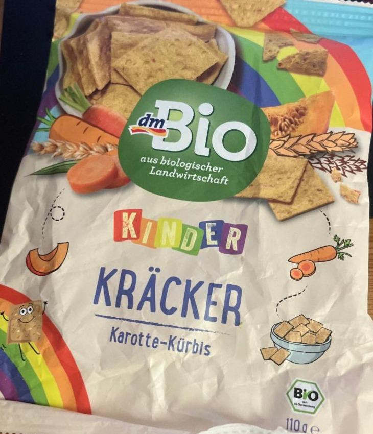 Fotografie - Kinder Kräcker Karotte-Kürbis dmBio