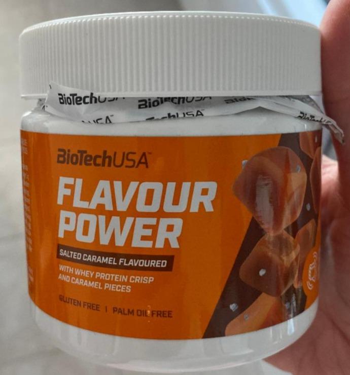 Fotografie - Flavour Power salted caramel BiotechUSA