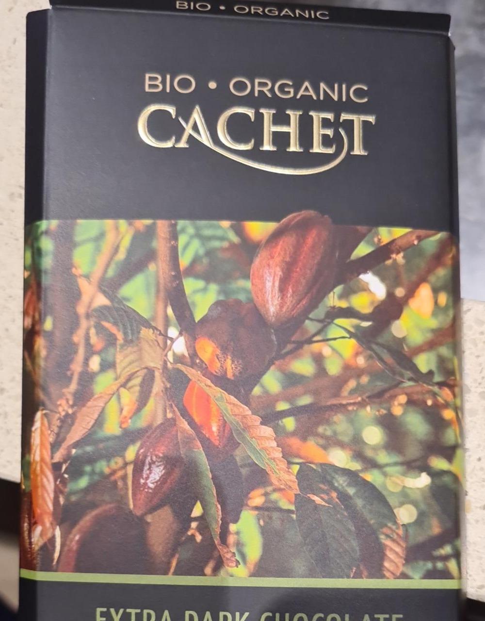Fotografie - Bio Organic Extra Dark Chocolate 85% cacao Cachet