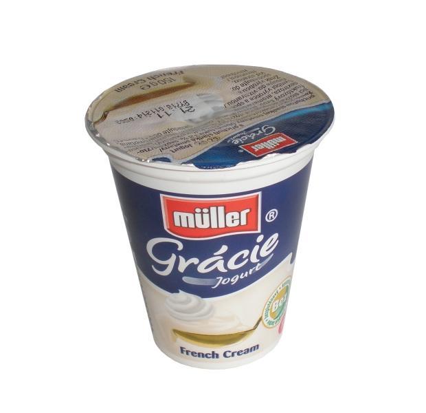 Fotografie - Müller jogurt Gracie French Cream