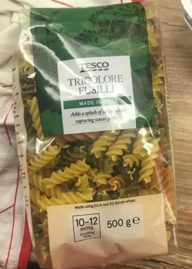 Fotografie - tricolore fusilli tesco