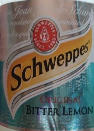 Fotografie - Schweppes Bitter Lemon