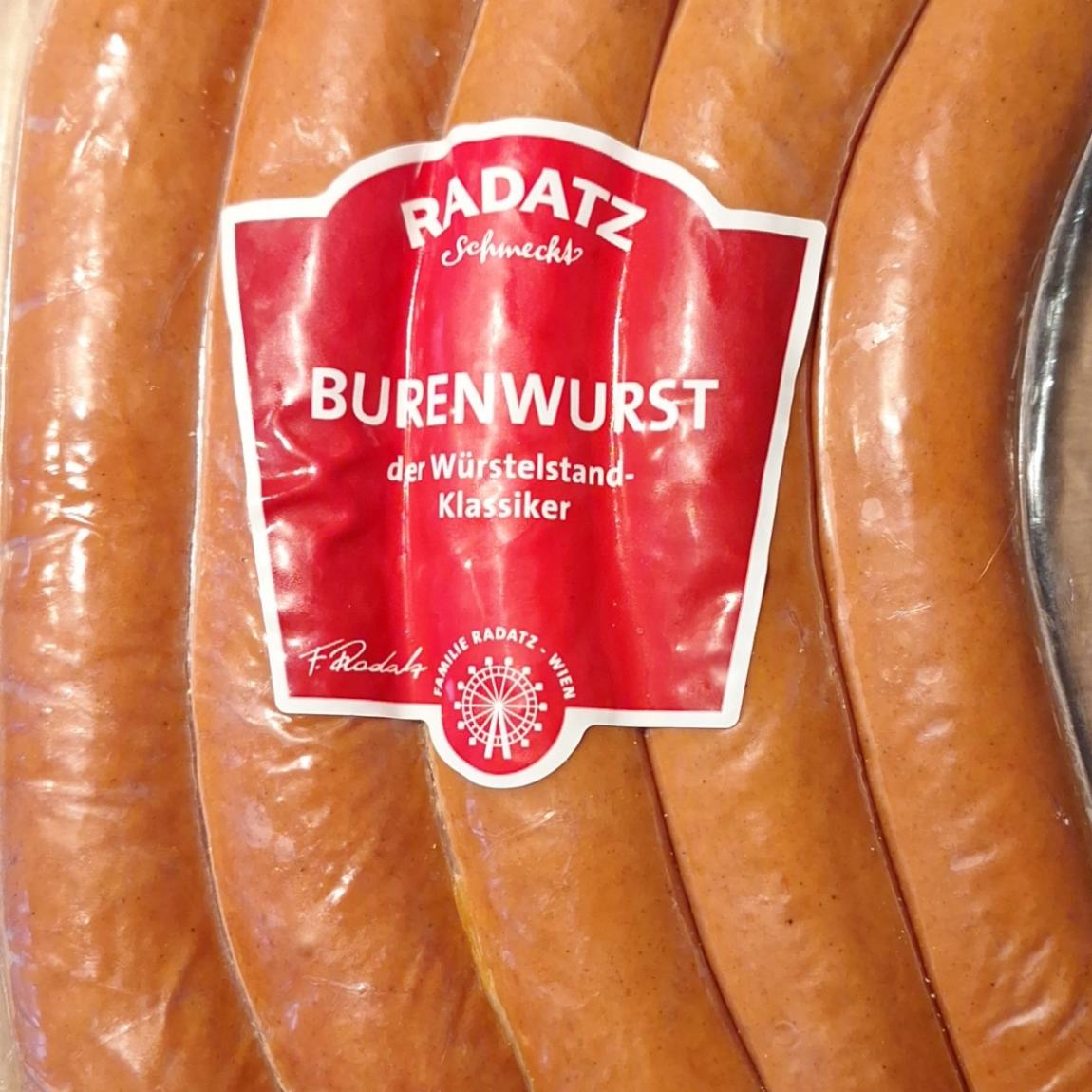 Fotografie - Burenwurst Radatz