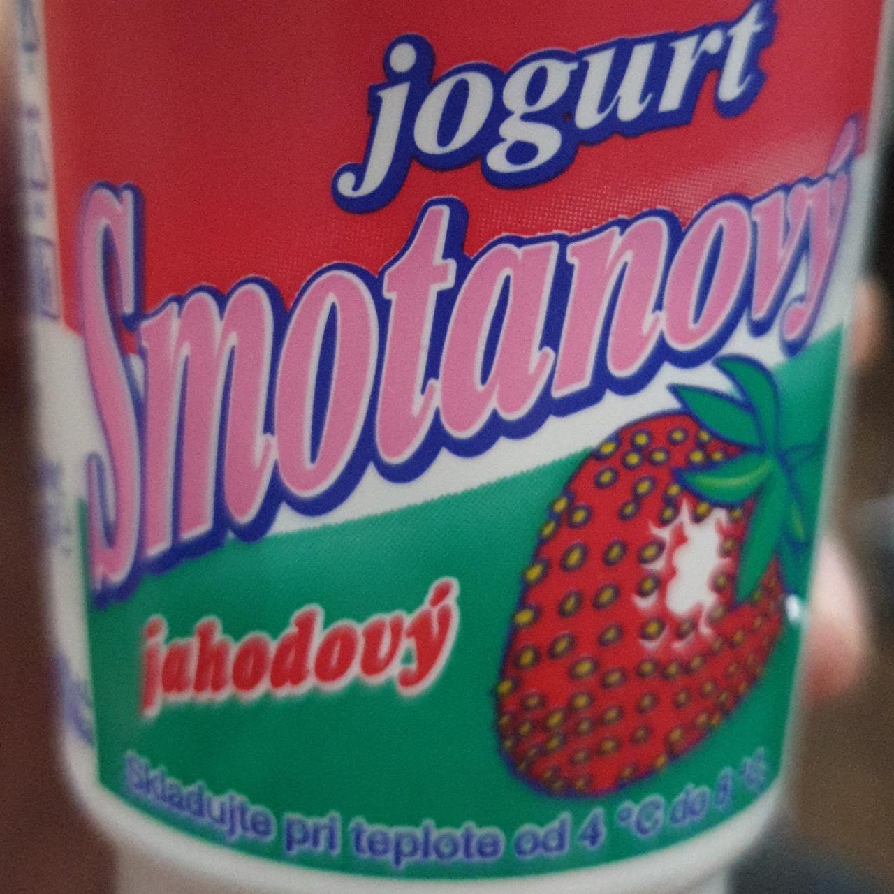 Fotografie - Jogurt smotanový jahodový Tami